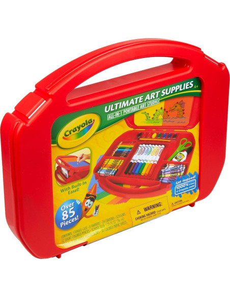 Estuche de Arte Crayola 85 Piezas con Caballete Estuche de Arte Crayola 85 Piezas con Caballete