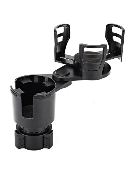 Expansor Soporte Tazas Auto TSAKBAM TB-016 Ajustable Negro Expansor Soporte Tazas Auto TSAKBAM TB-016 Ajustable Negro