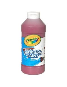 Pintura Lavable Crayola 473ml Rojo (Juego de 3)