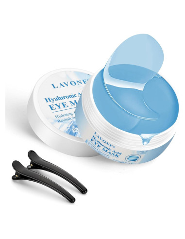 Parche para Ojos LAVONE - 30 Pares Hidratantes Antienvejecimiento