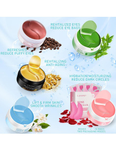 Parche para Ojos LAVONE - 30 Pares Hidratantes Antienvejecimiento 2