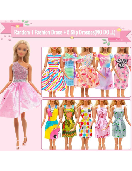 Conjunto de Ropa para Muñecas 16 Piezas EnochT Conjunto de Ropa para Muñecas 16 Piezas EnochT