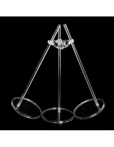 Soportes para Muñecas UCanaan 10 Pcs 25 cm Transparente