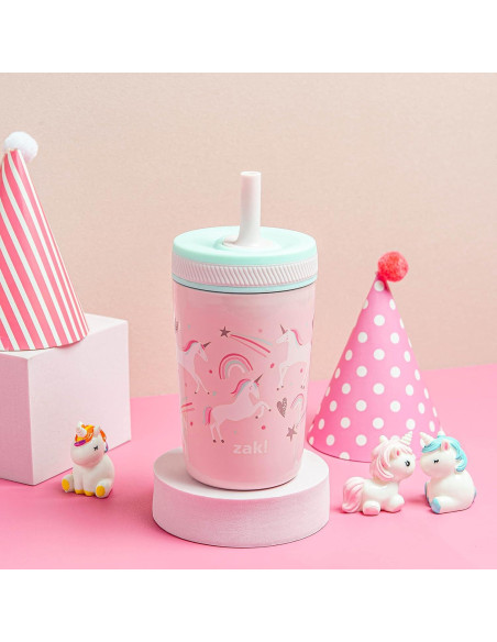 Taza Infantil Zak Designs Unicornio 12oz Acero Inoxidable Taza Infantil Zak Designs Unicornio 12oz Acero Inoxidable