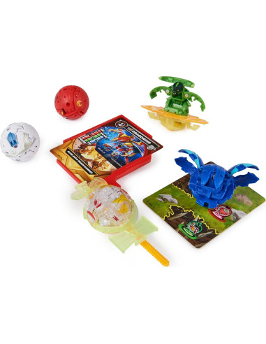 Bakugan 5-Pack Ataque Especial Bruiser y Dragonoide