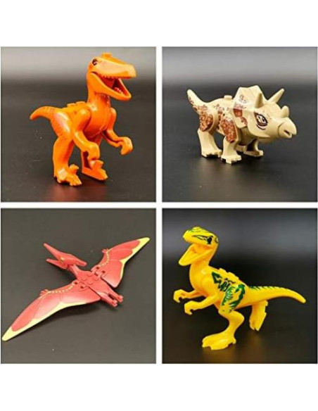 Figuras Mini Dinosaurios Toysvill 20 Piezas para Bloques Figuras Mini Dinosaurios Toysvill 20 Piezas para Bloques