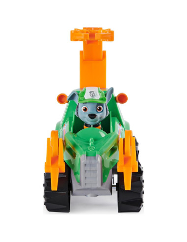 Vehículo Deluxe de Rescate Dino Rocky + Figura Sorpresa