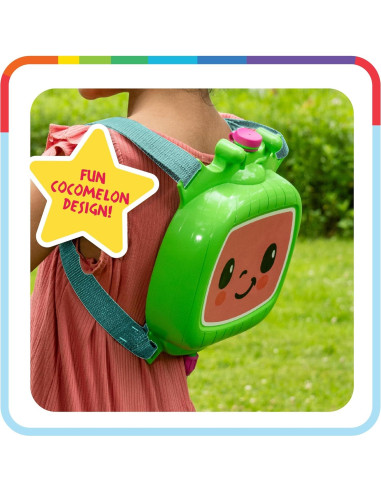 Mochila de Agua Cocomelon 975ml para Niños 3+ Años