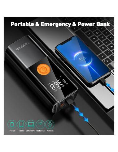 Compresor de Aire Portátil Teffim NC-3690 150PSI 20000mAh