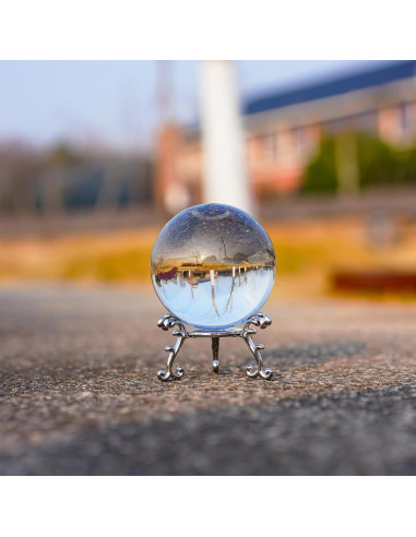 Bola de Cristal Transparente ZEERSHEE 60mm Decorativa