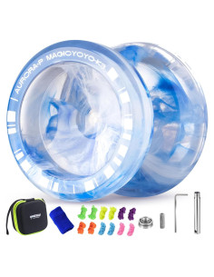 Yoyo MAGICYOYO K3 Aurora-p para Niños 8-12 Años - Azul/Blanco