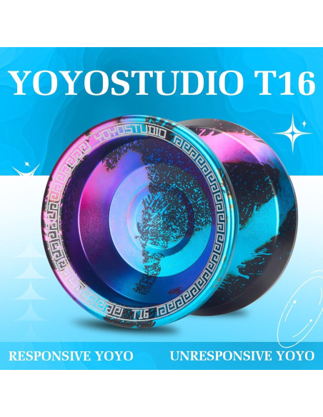 Yoyo Profesional T16 YOYOSTUDIO Doble Función con Accesorios Yoyo Profesional T16 YOYOSTUDIO Doble Función con Accesorios
