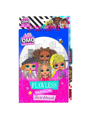 Cuaderno de Dibujo L.O.L. Surprise! O.M.G. 350 Piezas
