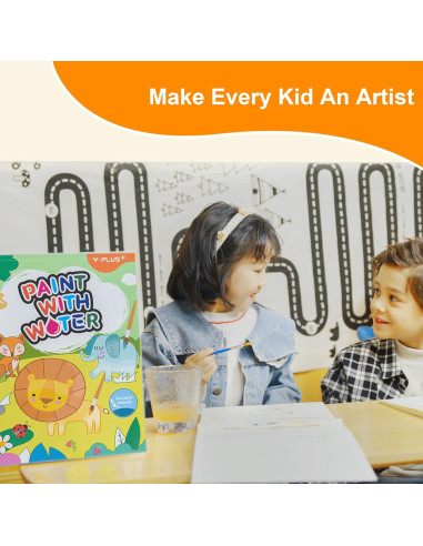YPLUS Libro de Pintura Acuarela para Niños Insecto 20 Páginas