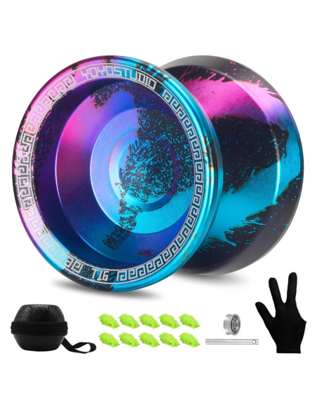 Yoyo Profesional YOYOSTUDIO T16 Doble Función con Accesorios Yoyo Profesional YOYOSTUDIO T16 Doble Función con Accesorios