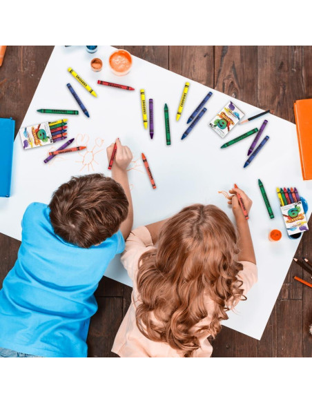 Crayones ArtCreativity Paquete de 200 - Colores Vibrantes Crayones ArtCreativity Paquete de 200 - Colores Vibrantes