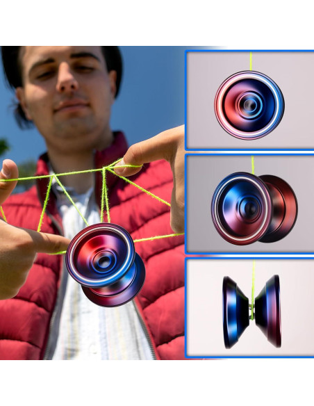 Yoyo WATIEOBOO M18 Profesional de Metal para Trucos Yoyo WATIEOBOO M18 Profesional de Metal para Trucos