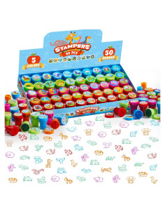 Conjunto de Sellos de Animales JOYIN - 50 Piezas para Niños