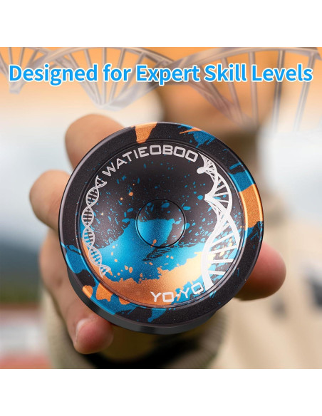 Yoyo Profesional WATIEOBOO C130 para Niños 8-12 Años Yoyo Profesional WATIEOBOO C130 para Niños 8-12 Años