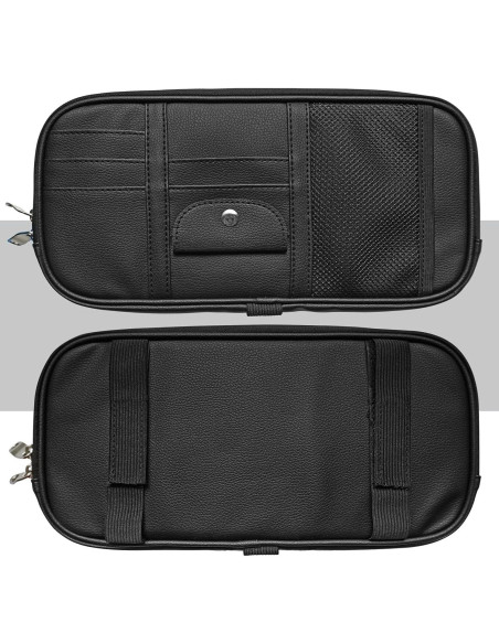 Organizador de Visera de Auto Da by - Bolsa Multiusos Negro Organizador de Visera de Auto Da by - Bolsa Multiusos Negro