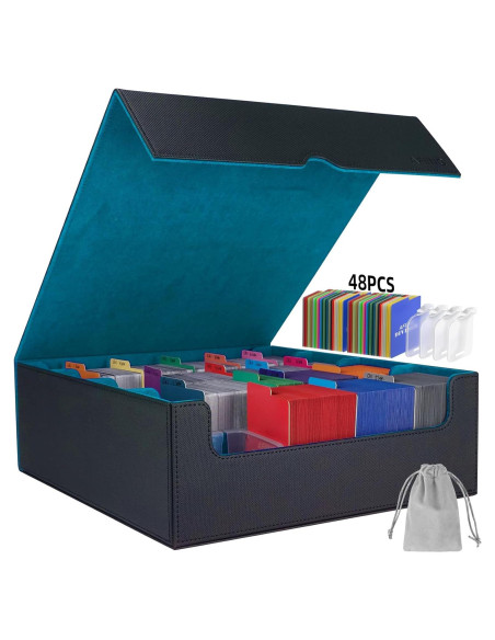 Caja de Almacenamiento de Tarjetas AFIING 3200+ con Divisores Caja de Almacenamiento de Tarjetas AFIING 3200+ con Divisores