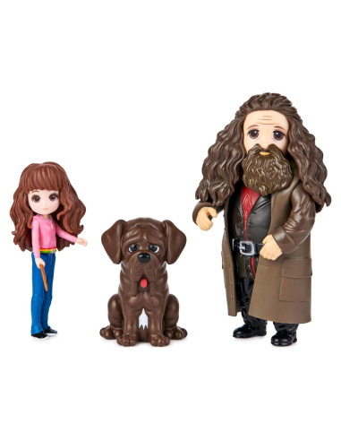Set de Amistad Harry Potter Hermione y Hagrid con Fang