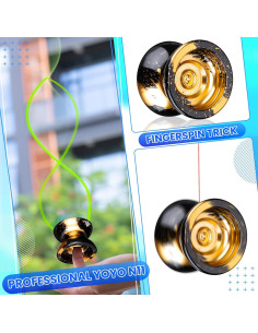 MAGICYOYO Paquete de 2 Yoyos Profesionales para Niños 2