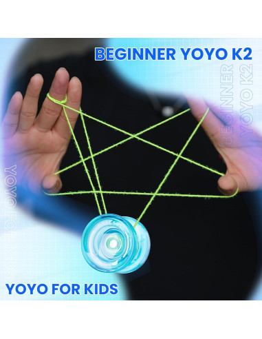 MAGICYOYO Paquete de 2 Yoyos Profesionales para Niños