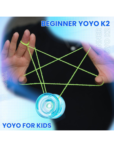 MAGICYOYO Paquete de 2 Yoyos Profesionales para Niños
