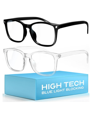 Gafas de Luz Azul LIVHO 8082 - Protección 99% UV para Ojos
