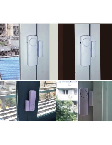 Alarma de Puerta y Ventana AiBest 12 Pcs 95 dB Seguridad