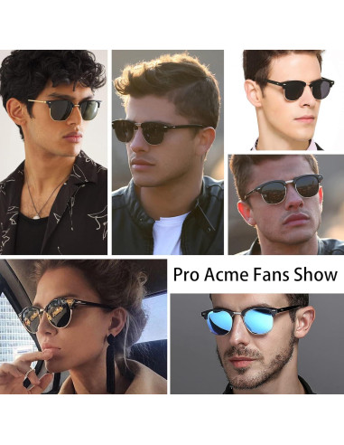 Gafas de sol polarizadas Pro Acme UV 400 unisex con estuche