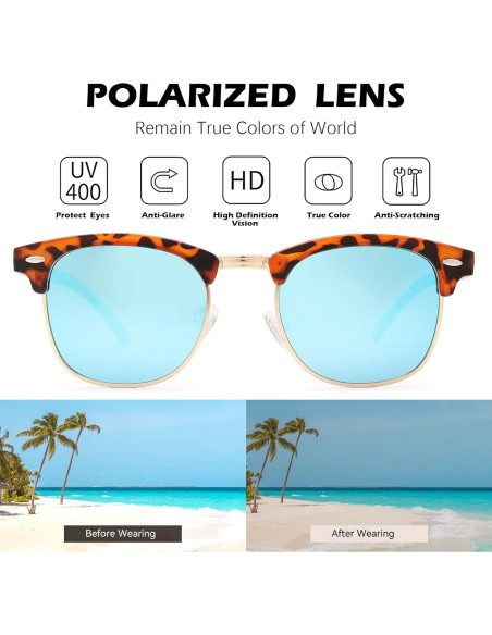 Gafas de Sol Pro Acme Semi-Sin Montura UV400 Polarizadas Gafas de Sol Pro Acme Semi-Sin Montura UV400 Polarizadas