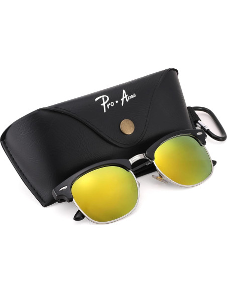 Gafas de sol polarizadas Pro Acme UV 400 unisex semi-rimless Gafas de sol polarizadas Pro Acme UV 400 unisex semi-rimless