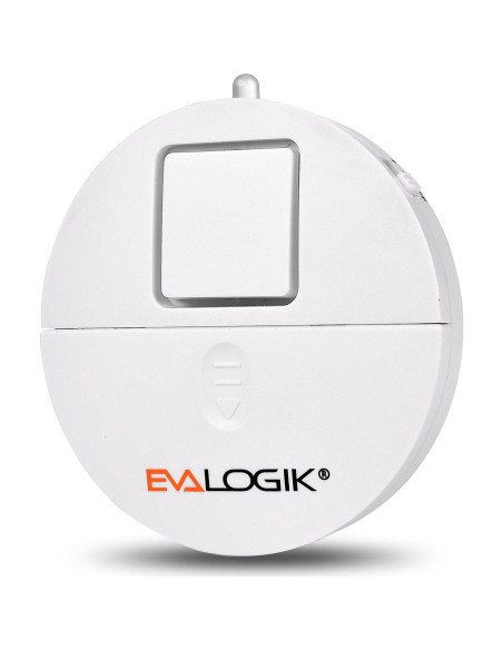 Alarma de Ventana EVA LOGIK 120dB con Sensor de Vibración - Paquete de 4 Alarma de Ventana EVA LOGIK 120dB con Sensor de Vibración - Paquete de 4