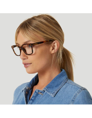 Gafas de Lectura Peepers Cuadradas con Luz Azul 1x