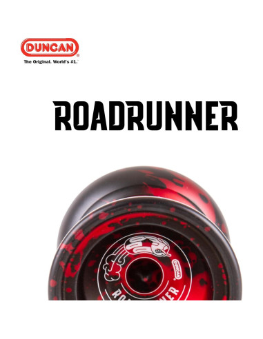 Yo-Yo Duncan Roadrunner Experto Aluminio Negro/Rojo