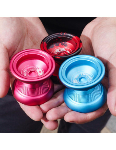 Yo-Yo Duncan Roadrunner Experto Aluminio Rojo/Dorado