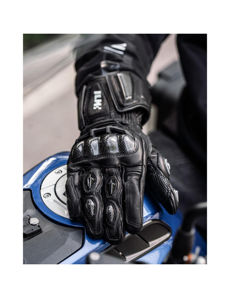 Guantes de Motocicleta ILM GRC01L Cuero Transpirables M Guantes de Motocicleta ILM GRC01L Cuero Transpirables M