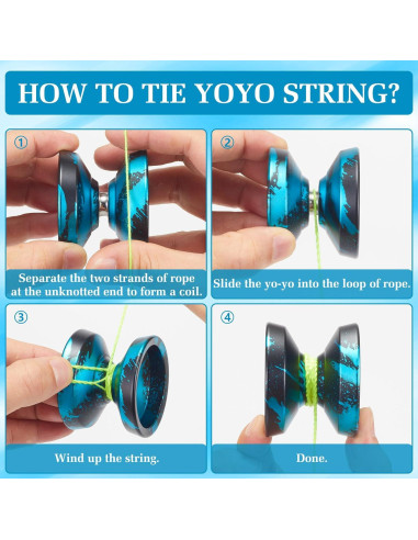 Yoyo Profesional YOYOSTUDIO H17 Doble Función con Accesorios