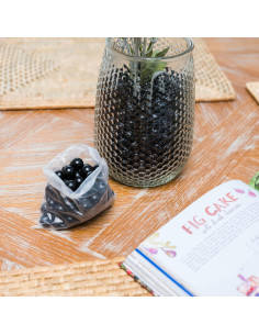 Canicas Negras Galashield 400 pcs de Vidrio Decorativas 2