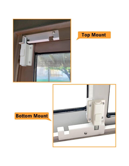 Cerradura de Seguridad para Puerta Corrediza SDGINA - Blanco Cerradura de Seguridad para Puerta Corrediza SDGINA - Blanco