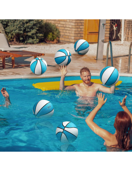 Balones de Baloncesto Acuático Honoson 6 Piezas 22,86 cm Balones de Baloncesto Acuático Honoson 6 Piezas 22,86 cm