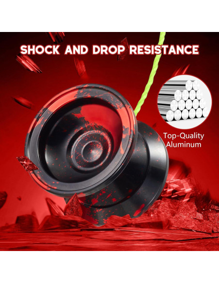 Yoyo Profesional FETESNICE YSJ-YOYO-001 para Todos con Guante Yoyo Profesional FETESNICE YSJ-YOYO-001 para Todos con Guante