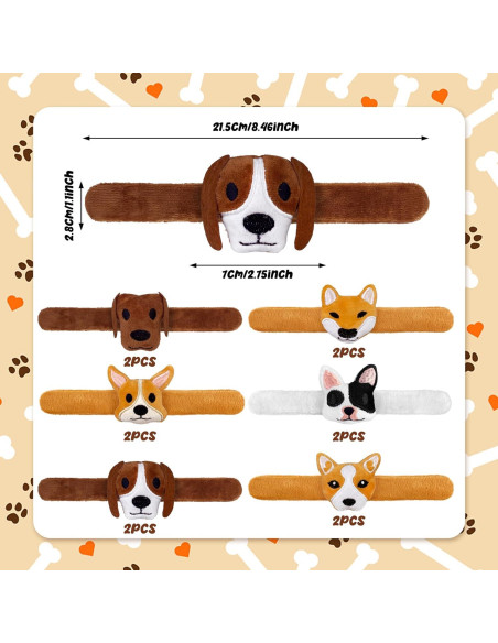 12 Pulseras de Golpe de Animales de Peluche XIPEGPA 20 cm 12 Pulseras de Golpe de Animales de Peluche XIPEGPA 20 cm