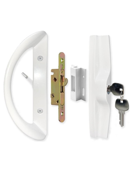 Juego de Manija de Puerta Corredera ALLYWASAI con Cerradura Juego de Manija de Puerta Corredera ALLYWASAI con Cerradura