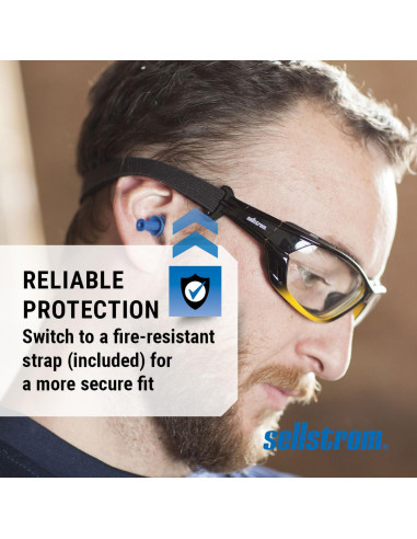 Gafas de seguridad Sellstrom SRX claras antiempañantes