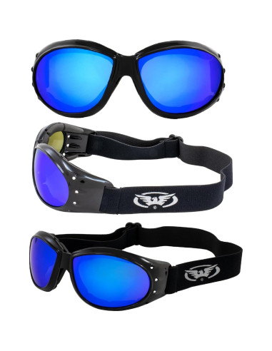 Gafas de Motocross Global Vision Eliminator G-Tech Azul
