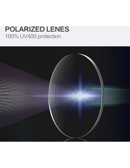 Gafas de Sol Polarizadas ZENOTTIC Retro UV400 Metal Gafas de Sol Polarizadas ZENOTTIC Retro UV400 Metal