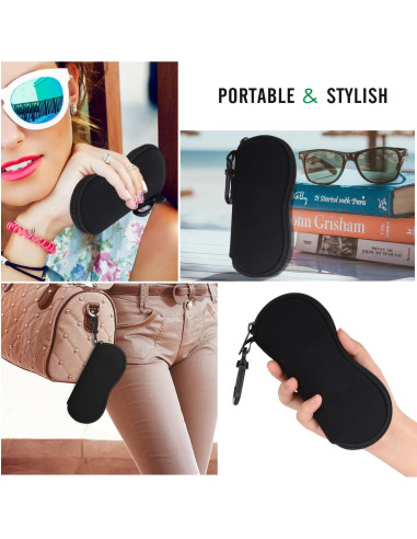 Funda de Gafas MoKo Neopreno Ligera con Cremallera